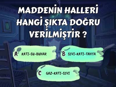 3.SINIF MADDENİN HALLERİ