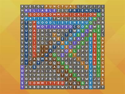 Personal qualities/natural abilities