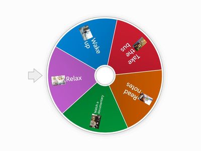 Engage- Daily routines wheel
