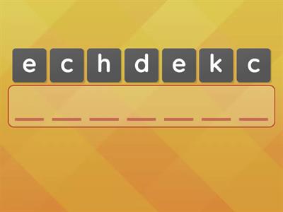 Spelling Bee (Go Getter 4)