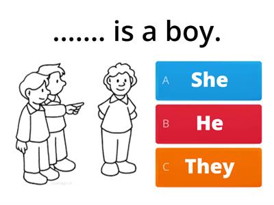 Subject pronouns