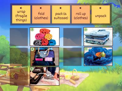 Packing verbs EF Intermediate Plus 2A