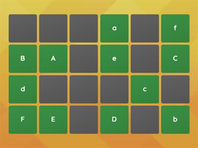 Capital and lowercase