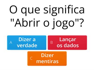 Expressões Idiomáticas: parte 1