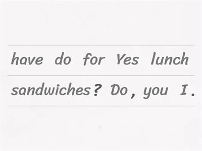 BH2 Unit 2 - Lesson 2 - Do you have...?/Does he have...?