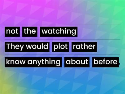 A2. "prefer" VS "would rather" (Context: movies)