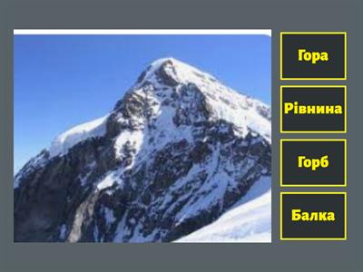 Форми земної поверхні