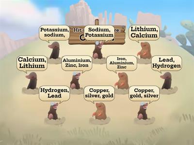 Ffynone House:  Reactivity Series of Metals