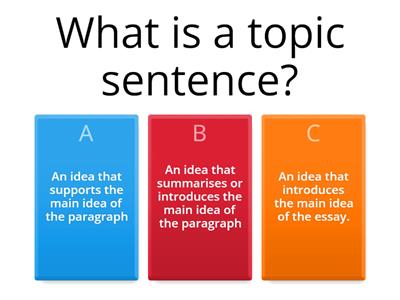 Essay writing - B2