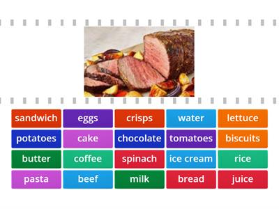 High Note 1 Unit 3 Food matching.