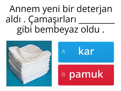  kadar/ gibi  Türkçe A2 