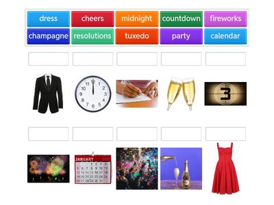New Year's Vocabulary