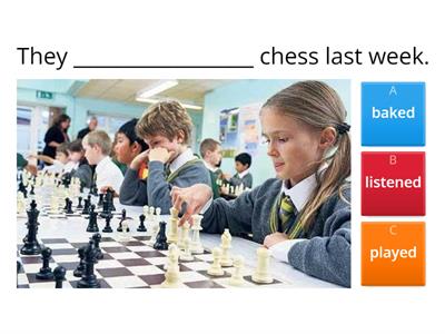 Simple Past - Regular Verbs