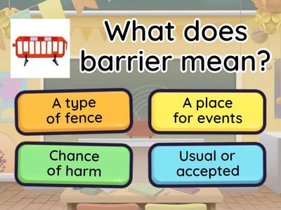 Vocabulary Preview Quiz