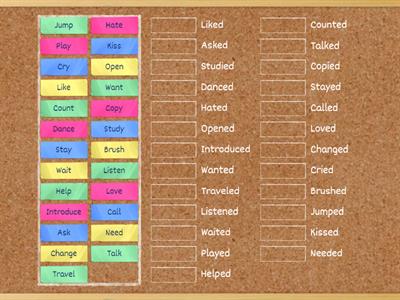 Simple Past - Regular Verbs