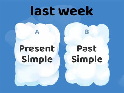 Present Simple/Past Simple