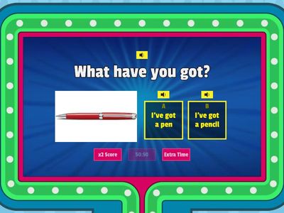 K5B - Academy Stars starter - Unit 3 - I've got a pen