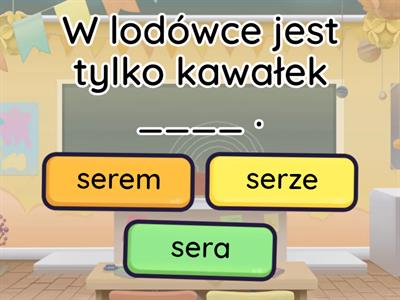 Dopełniacz liczba pojedyncza