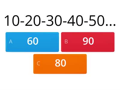 Cálculo mental (series, numeración...)