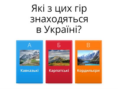 Вікторина про Україну