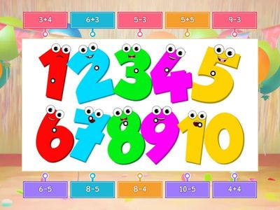 Додавання і віднімання в межах 10 (2)