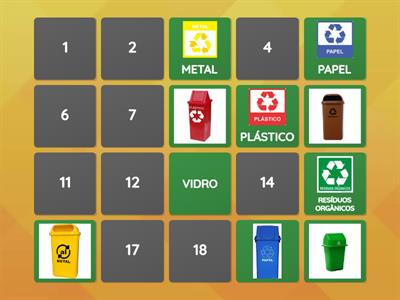 LIXEIRAS RECICLÁVEIS