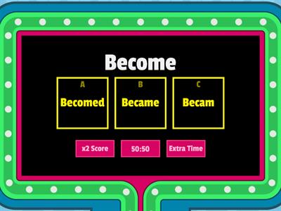 Irregular Verbs (Past Tense)