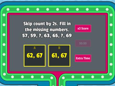 Skip Counting 2s and 3s