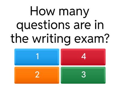 Writing exam L1 / L2 - City & Guilds Functional Skills