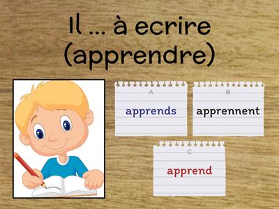 Prendre/ apprendre/ comprendre