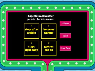 Wordly Wise Lesson 5 Book 4 