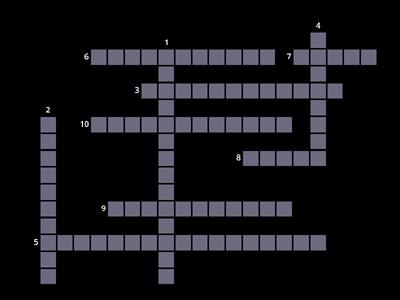 Free Enterprise & Innovation - Crossword 