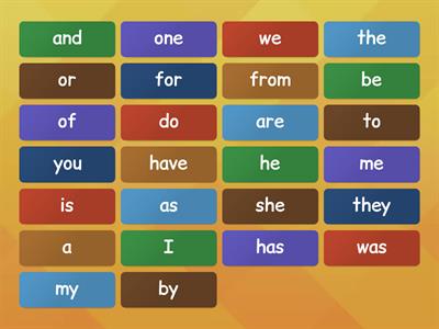 Leprechaun Gold:  Kindergarten Trick Words 