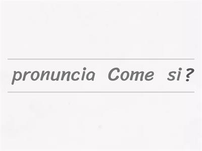 Put the words in order.