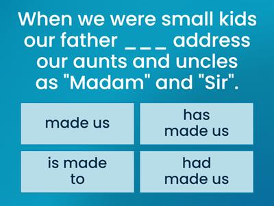 Matura - rozpoznawanie struktur leksykalno-gramatycznych (Test luk sterowanych) 1