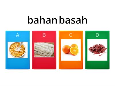 Bahan Asas Masakan