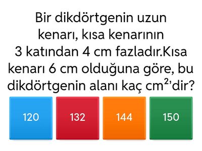 5. Sınıf Matematik Testi  Mantık ve Problem Çözme 