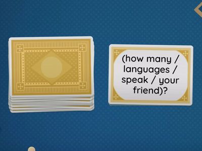 Present simple questions words