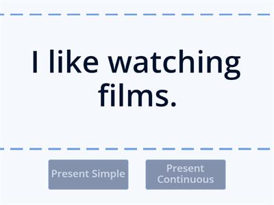 Present Simple vs Present Continuous