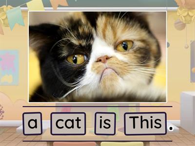 Subject + Verb + Object