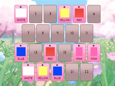 COLORS - MEMORY GAME