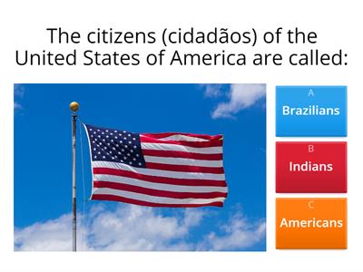 The United States related quiz