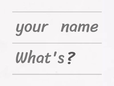 G4學扶_U1What's your name?