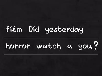 Past Simple: Negative & Interrogative Sentences-