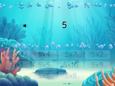 tabla del 5 tabla facil