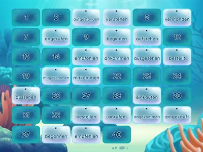 Trennbare  & untrennbare Verben (Partizip II)