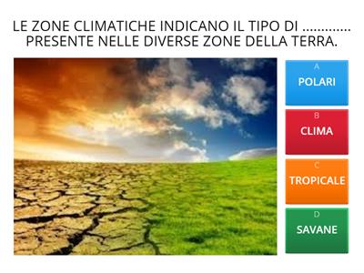 LE ZONE CLIMATICHE