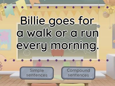 Simple Sentences / Compound Sentences