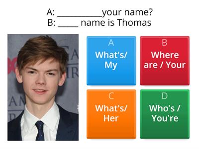 Placement Test - A1/A2