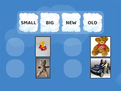 Adjectives for toys OU1 U1